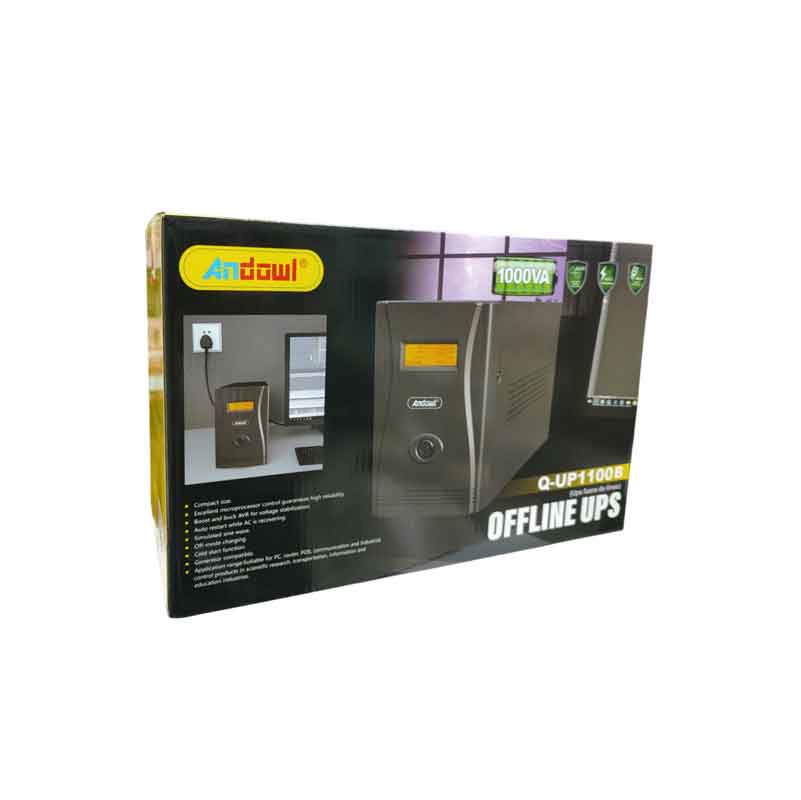 Andowl UPS Σταθεροποιητής Τάσης Q-UP1100B - Offline UPS OEM