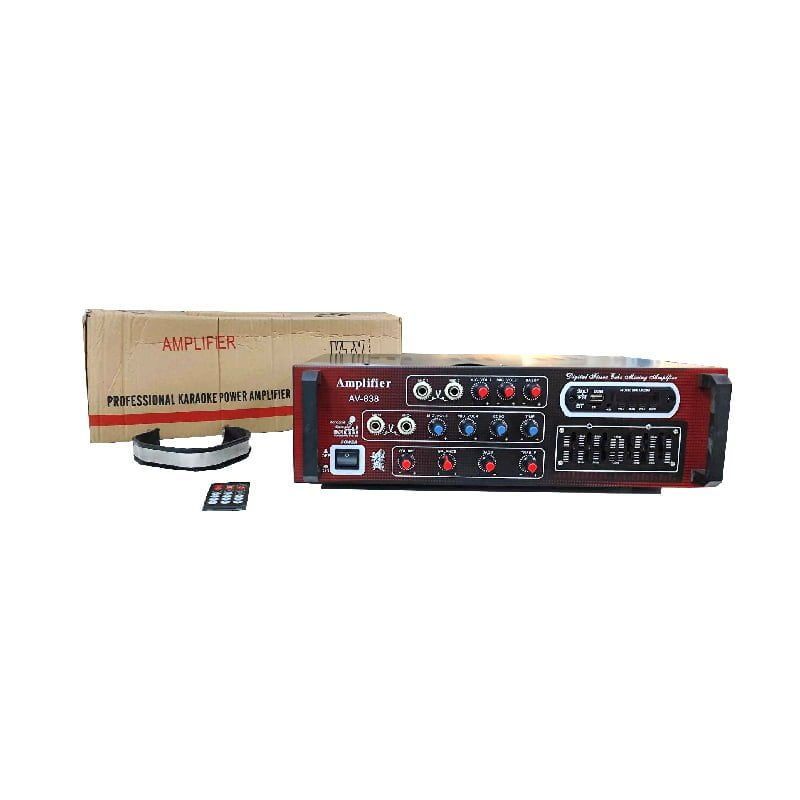 Επαγγελματικός ενισχυτής ήχου Karaoke AV-838 - Professional Karaoke Power Amplifier OEM