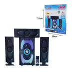 GLS 3D Ηχεία BT 15000W με τηλεχειριστήριο 3.1 X-BASS GLS-S1 - Speaker Audio GLS