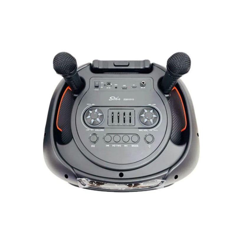 SING-E Φορητό ηχείο με 2 μικρόφωνα ZQS15113 15" 50W - Portable speaker Sing-e