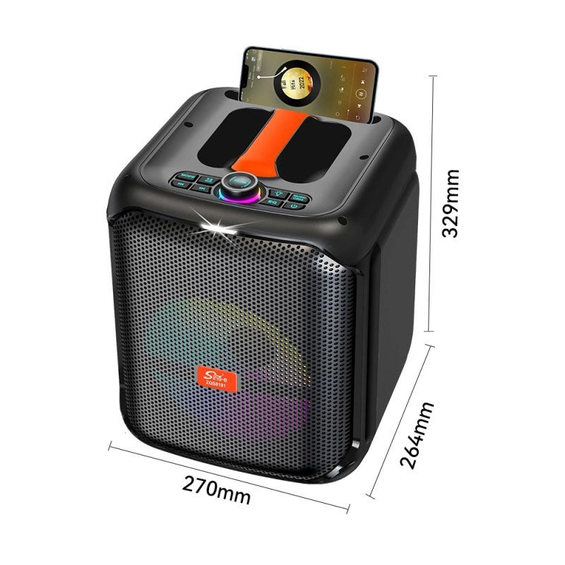 Sing-e Φορητό Ηχείο Karaoke Bluetooth 40W Με Μικρόφωνο ZQS8181 - Outdoor Portable Smart Speaker Sing-e