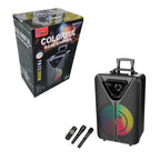 Sing-e Φορητό Ηχείο Karaoke Με Πολύχρωμο Φωτισμό LED 40W ZQS15123 - Colorful Bass Speaker Sing-e