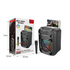 Sing-e Φορητό Ηχείο Karaoke Bluetooth 10W Με Μικρόφωνο ZQS6166 - Multi-Media Speaker Sing-e