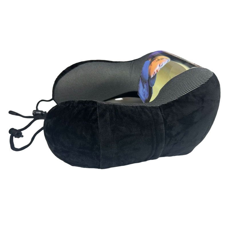 Μαξιλάρι Αυχένα Ταξιδιού Memory Foam - Memory Foam Travel Pillow Neck Support - Ανοιχτό καφέ - Γκρι - Καφέ - Μαύρο - Μπλε - Μπλε σκούρο - Ροζ OEM