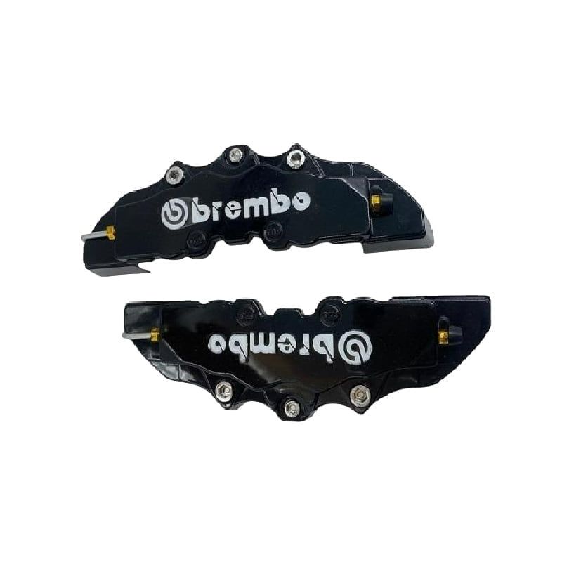 Πλαστικά Καπάκια Δαγκάνας Φρένων 2τμχ - Drilled Brake Kits - Ασημί OEM