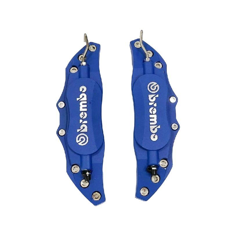 Πλαστικά Καπάκια Δαγκάνας Φρένων 2τμχ - Drilled Brake Kits - Ασημί OEM
