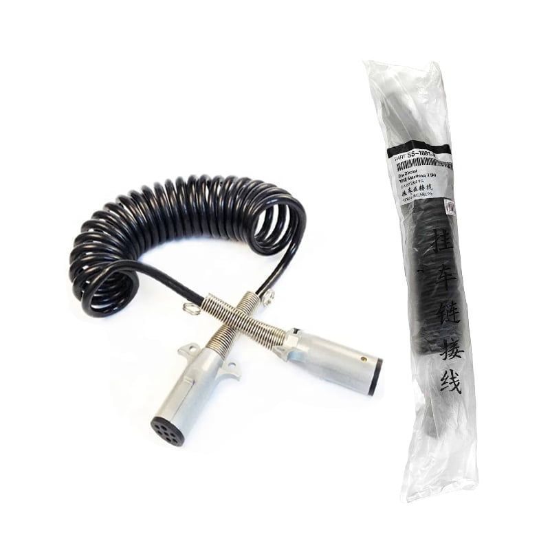 Καλώδιο Σπιράλ Για Φώτα Τρέιλερ 7 Πόλων - Seven Core trailer Spring Cable OEM