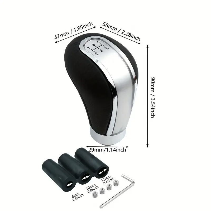 Λεβιές ταχυτήτων - Shift Knob - Ασημί OEM