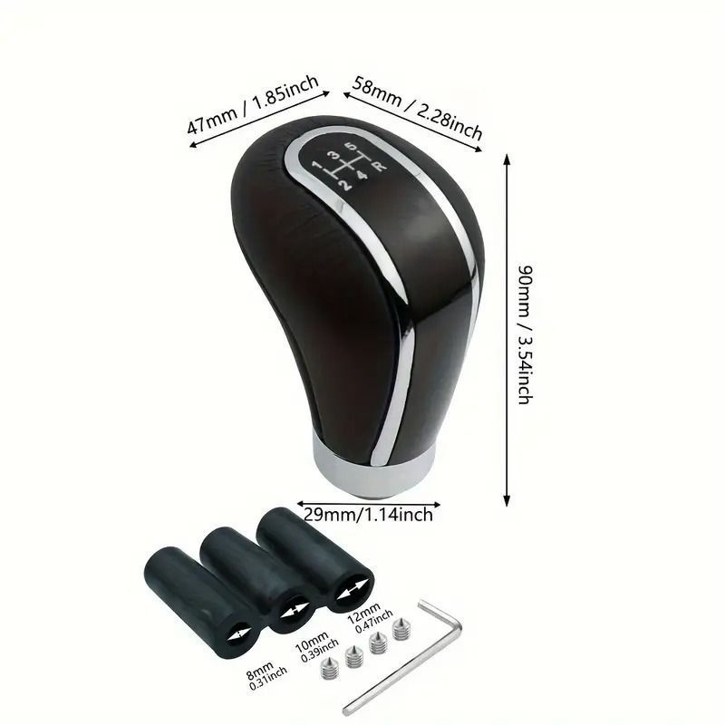 Λεβιές ταχυτήτων - Shift Knob - Ασημί OEM