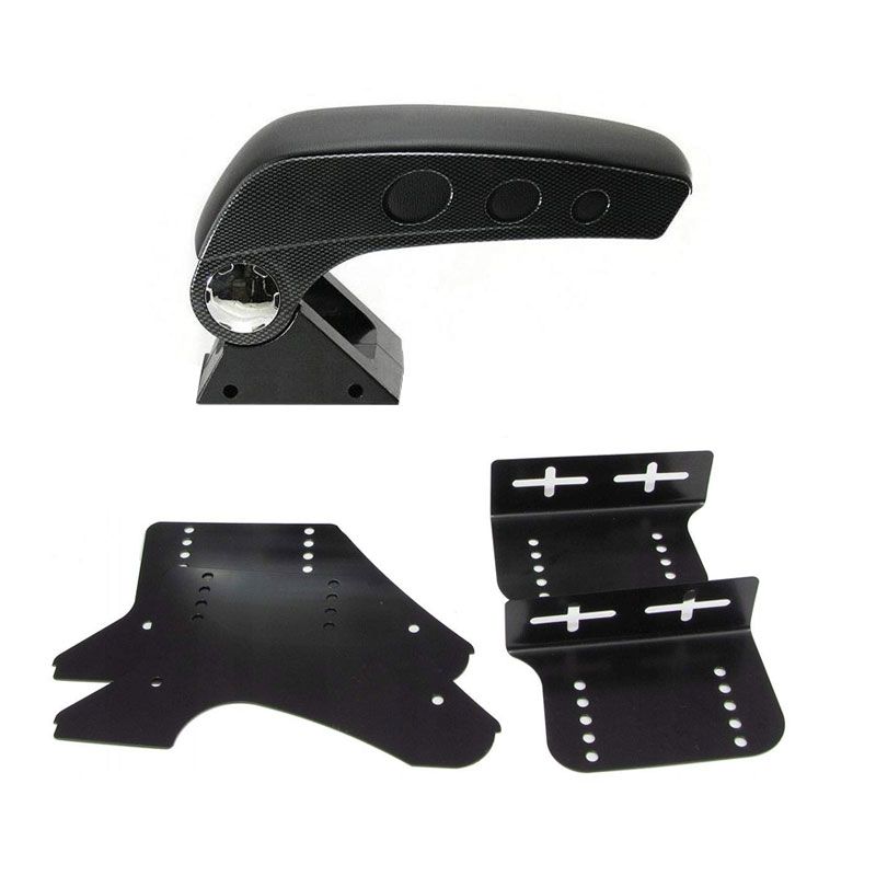 Τεμπέλης Αυτοκινήτου - Multi Consele Box Armrest - Καφέ OEM