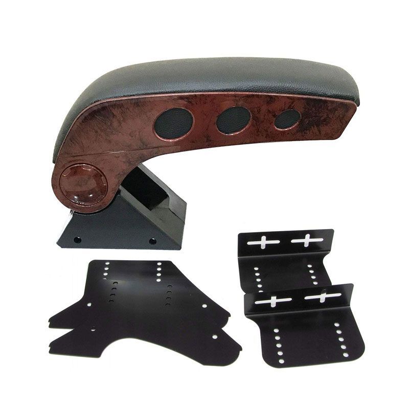 Τεμπέλης Αυτοκινήτου - Multi Consele Box Armrest - Καφέ OEM