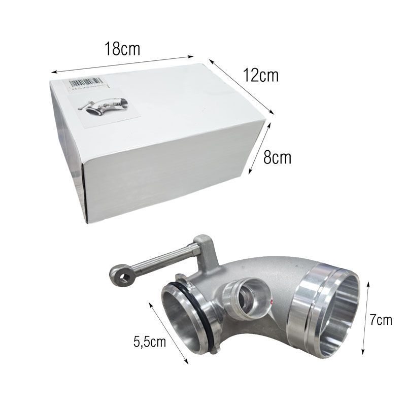 Βαλβίδα EGR Αλουμινίου για Turbo 5,5cm – 7cm - Aluminum EGR Valve for Turbo OEM