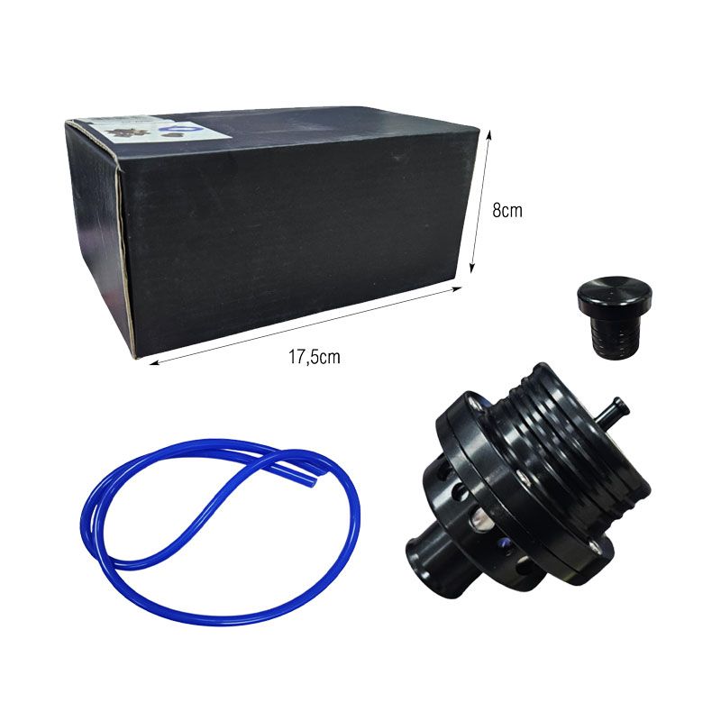 Βαλβίδα Εκτόνωσης με Εξαρτήματα - Turbo Blow Off Valve with Accessories - Ασημί OEM