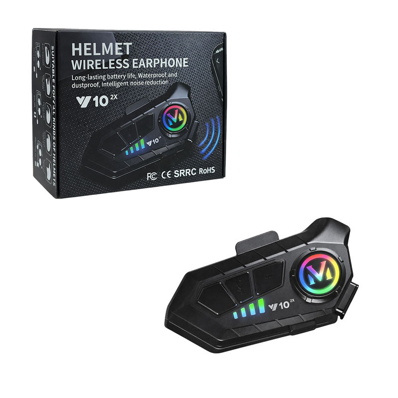Ασύρματο Bluetooth Ενδοεπικοινωνίας Κράνους V10 - Helmet Wireless Earphone V10 OEM