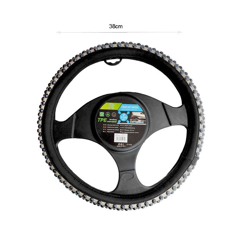 Universal Καλύμματα Τιμονιών Αυτοκινήτου 37.5-39.5 Ø - Car Steering Wheel Covers - Κόκκινο - Μπλε OEM