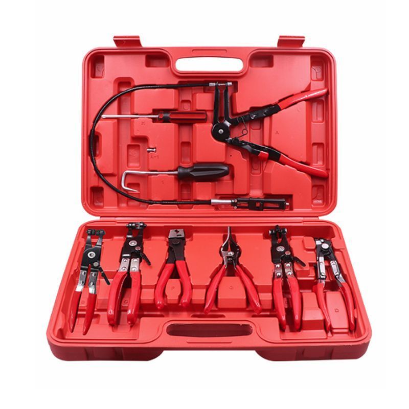 Πένσες σφιγκτήρων κολάρων σετ 8τμχ - Hose Clamp Pliers Tool Sets 8pcs OEM