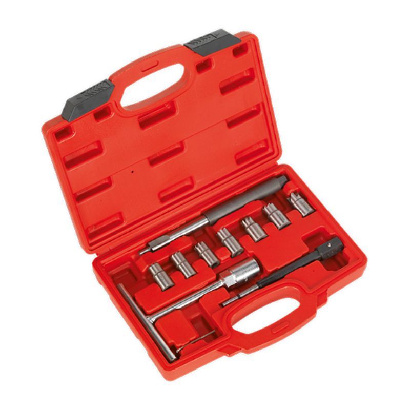 Σετ καθαρισμού μπεκ 11τμχ - Diesel Injector Seat Cutter Decarbon Cleaner Kit OEM