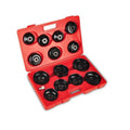 Σετ Φιλτρόκλειδα Κούπα σε Βαλιτσάκι 15 τμχ - Cup Filter Wrench Set in a Suitcase 15 pcs OEM