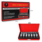 Κασετίνα Καρυδάκια TORX & E-TORX 16 Τεμαχίων 1/2" - 16PCS 1/2" Torx & E-Torx Socket Set OEM
