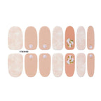 Αυτοκόλλητα νυχιών 12τμχ - Nail stickers 12pcs OEM