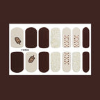 Αυτοκόλλητα νυχιών 12τμχ - Nail stickers 12pcs OEM