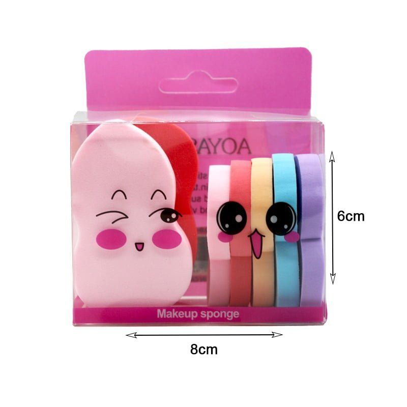 Aoyasiyue Σφουγγαράκι μακιγιάζ 7τμχ - Makeup sponge OEM