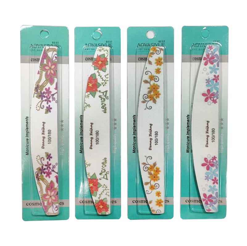 Λίμα νυχιών Διπλής Όψης 100/180 12τμχ - Nail File 12pcs OEM