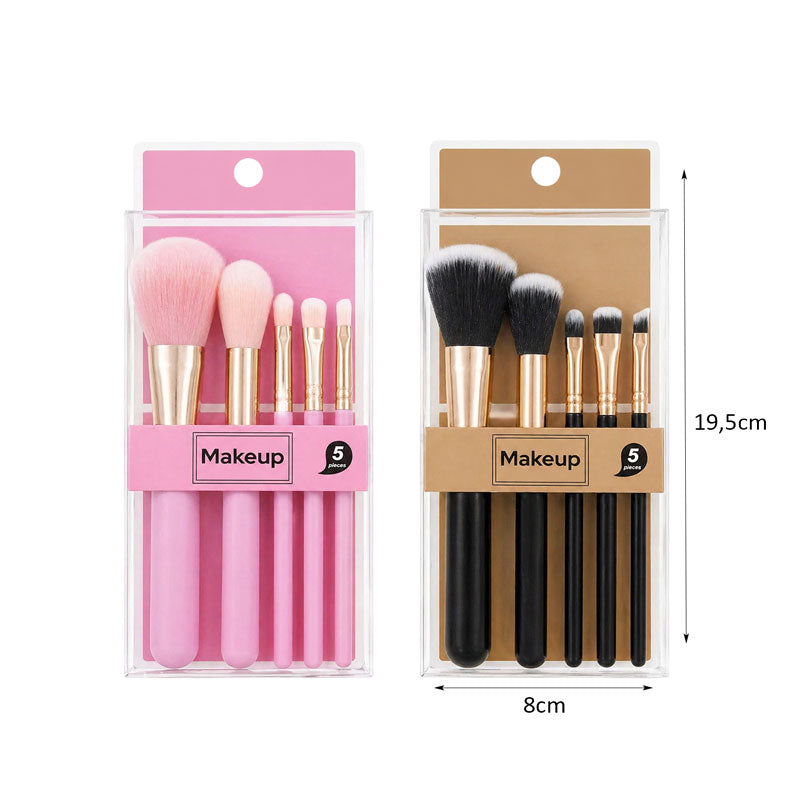 Σετ Πινέλα Μακιγιάζ 5 Τεμαχίων - Makeup Brush Set 5 Pieces OEM