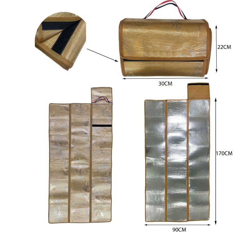 Ψάθα παραλίας 90x170cm - Bamboo beach mat OEM