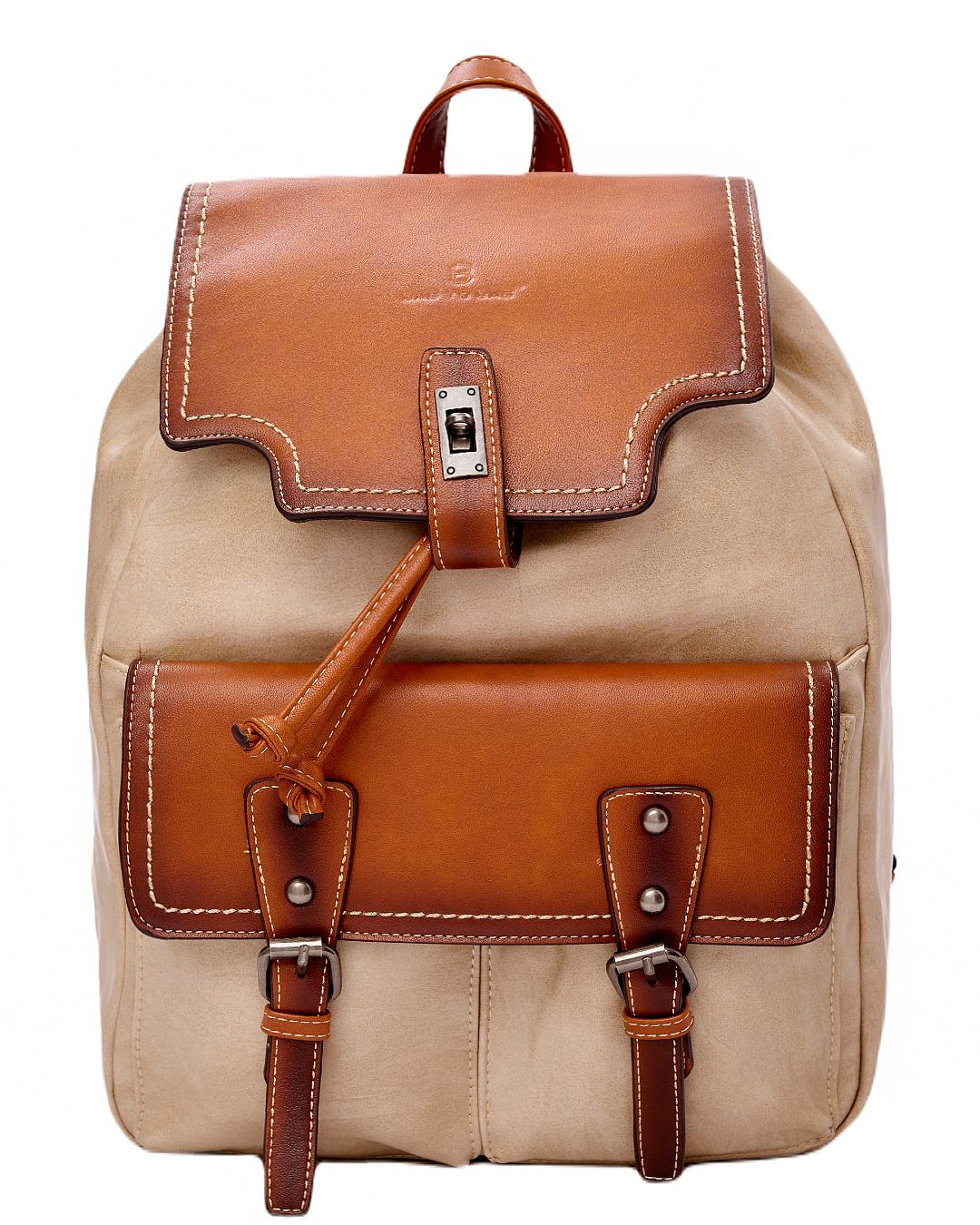 Σακίδιο πλάτης HM99625 - Μπέζ BAG TO BAG