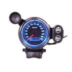 Ket Gauge LED Ταχύμετρο Αυτοκινήτου 80mm 3.75” LED Μπλέ LCD - Universal Auto Speedometer Tachometer Ket Gauge