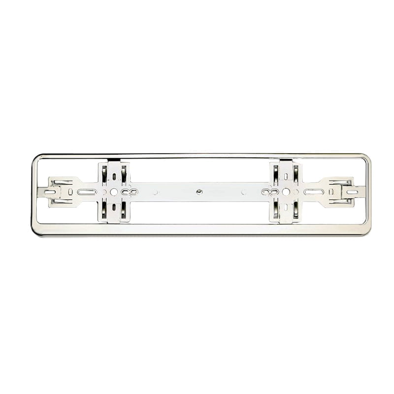 Πλαίσιο Πινακίδας Χρώμιο Ασημί - License plate frame OEM