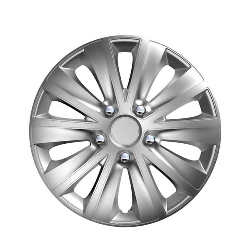 Versaco Σετ Τάσια Αυτοκινήτου 4τμχ 13" Ασημί - Wheel Covers OEM