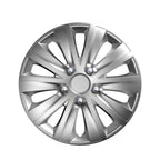Versaco Σετ Τάσια Αυτοκινήτου 4τμχ 13" Ασημί - Wheel Covers OEM