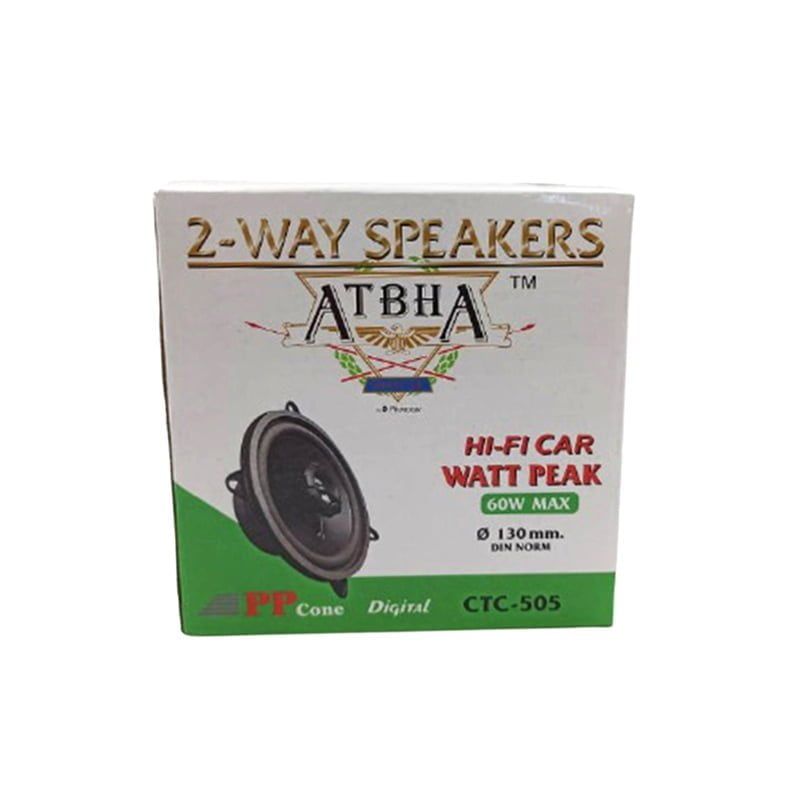 Ηχείο Αυτοκινήτου 5" 60W 130mm CTC-505 1τμχ - ATBHA 2-Way speakers OEM