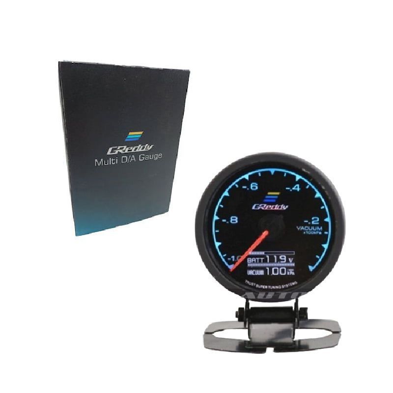 GReddy Όργανο Υποπίεσης Αυτοκινήτου 62MM - MULTI D/A GAUGE TURBO GReddy