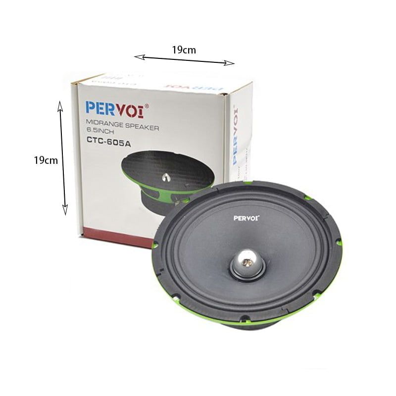 PerVoi Ηχείο αυτοκινήτου 6.5" CTC-605A 600WMAX 6.5inch - Midrange speaker PerVoi