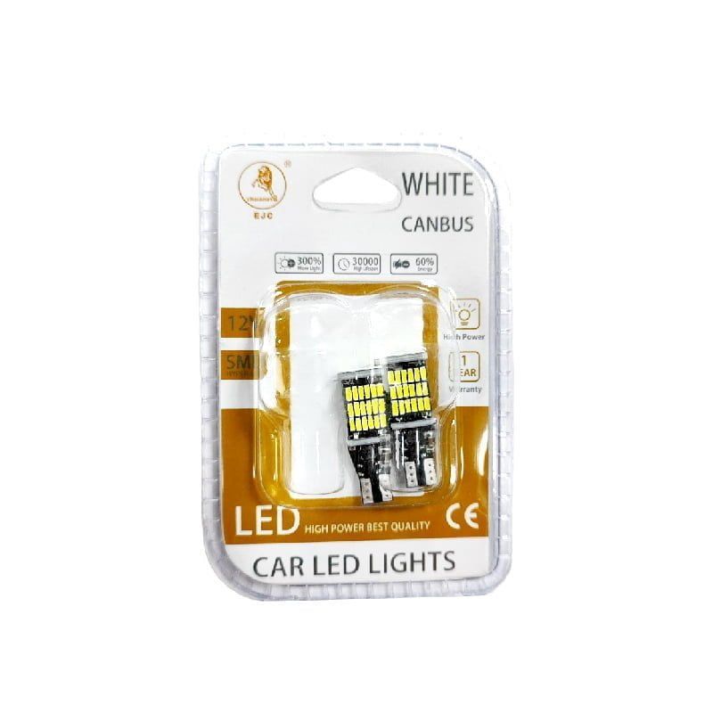 EJC Λάμπες Αυτοκινήτου Canbus 12V 2τμχ λευκό φως – LED light EJC