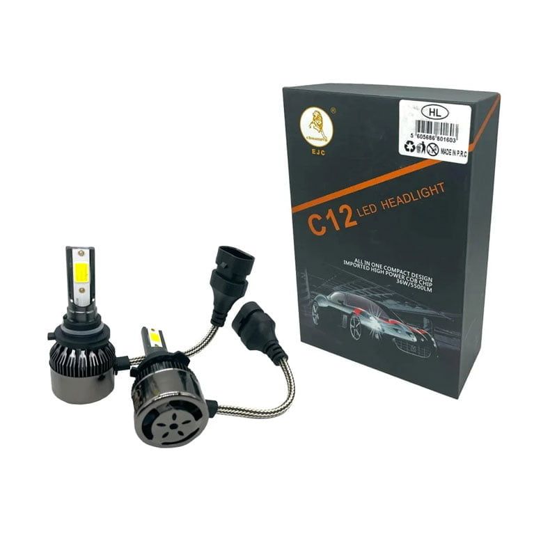 EJC Λάμπα αυτοκινήτου 9005/HB3 6000Κ- C12 LED headlight EJC