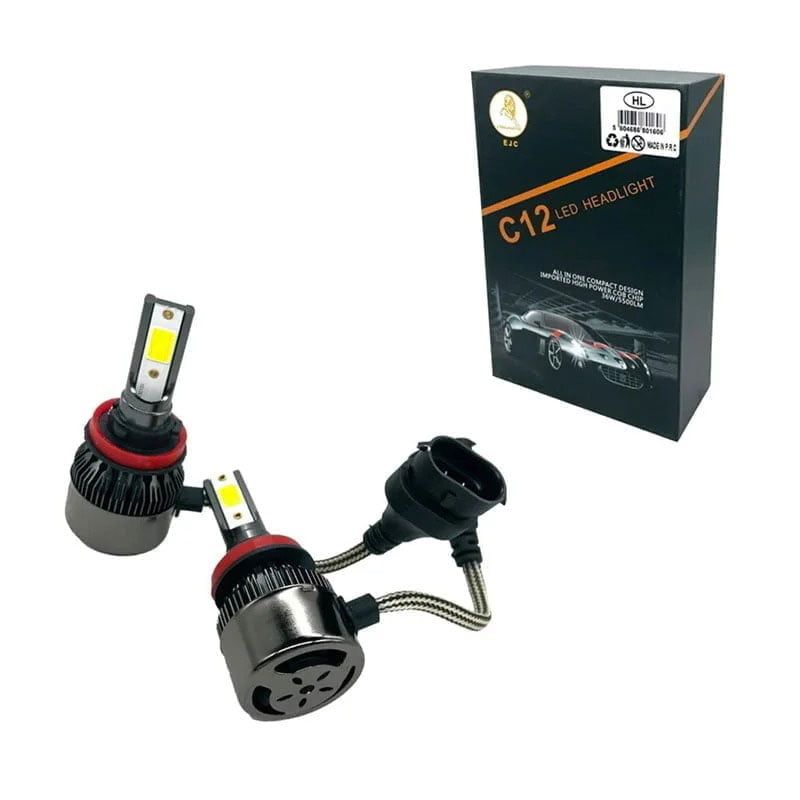 EJC Λάμπα αυτοκινήτου H8/H9/H11 6000K - C12 LED Headlight EJC