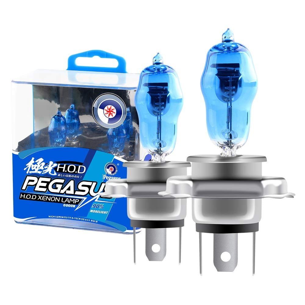 Pegasus Λάμπες Αλογόνου Τύπου Xenon 100/90w 12v H4 6000K 2 τμχ - Xenon lights Pegasus