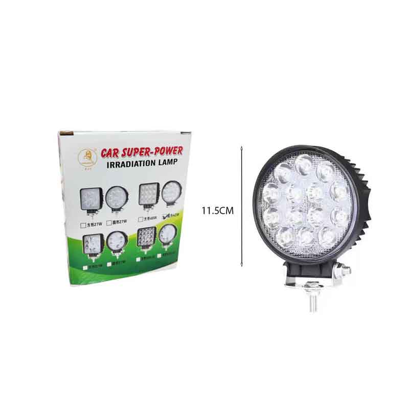 Προβολέας αυτοκινήτου στρογγυλό 42W - LED Car Super Power Irradiation Lamp OEM
