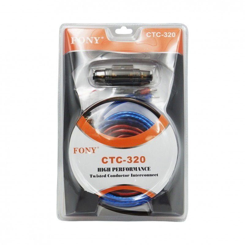 Σετ Καλωδίων Ενισχυτή Αυτοκινήτου CTC-320 - Audio line high performance OEM