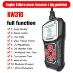Konnwei KW310 Ψηφιακό Διαγνωστικό Αυτοκινήτων OBDII/EOBD - Multifunction OBDII/EOBD vehicle engine fault code reader Konnwei