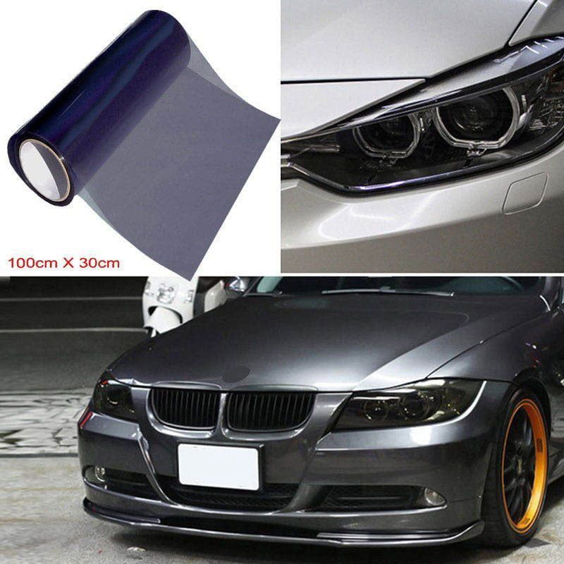 Carsun Μεμβράνη Φαναριών Φιμέ Αυτοκινήτου 30x100cm C075-2 - Car light film Carsun
