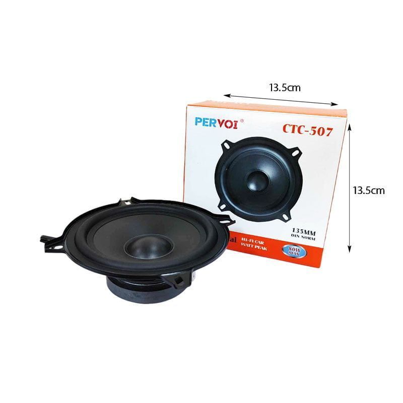 PerVoi Ηχεία Αυτοκινήτου CTC-507 5" με 80W Ø135mm - Car speaker PerVoi