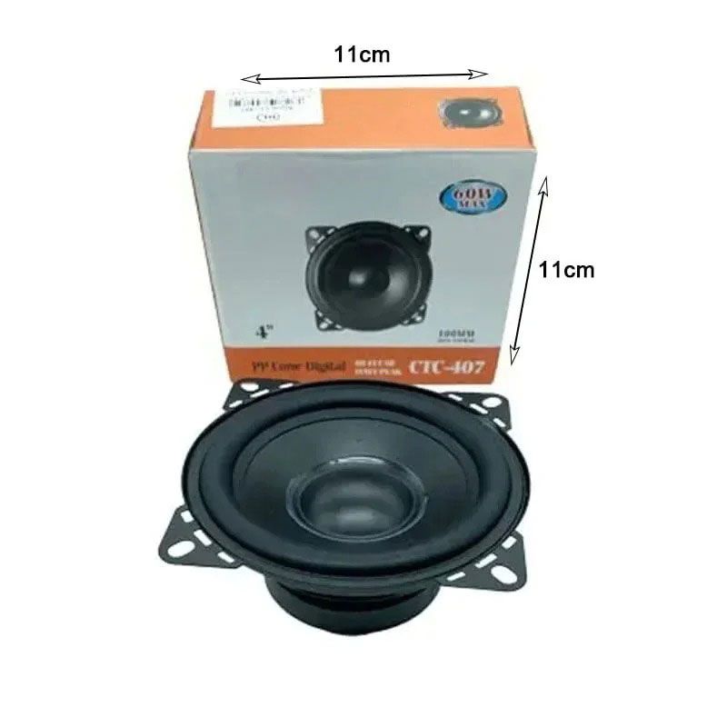 PerVoi Ηχείο Αυτοκινήτου CTC-407 4" 60W 100mm - Car speaker PerVoi