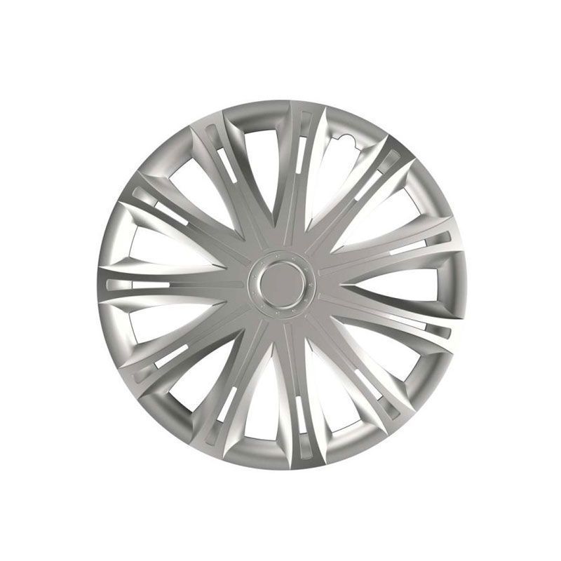 Versaco Σετ Τάσια Αυτοκινήτου 4τμχ 16" Ασημί - Wheel Covers OEM