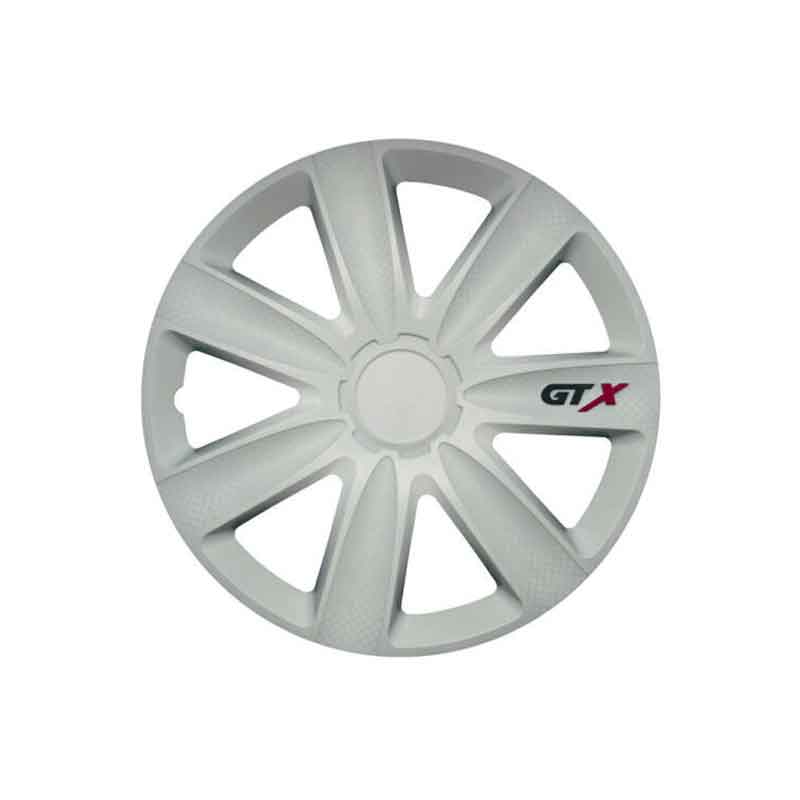 Versaco Σετ Τάσια Αυτοκινήτου 4τμχ 14" Ασημί - Wheel Covers Versaco