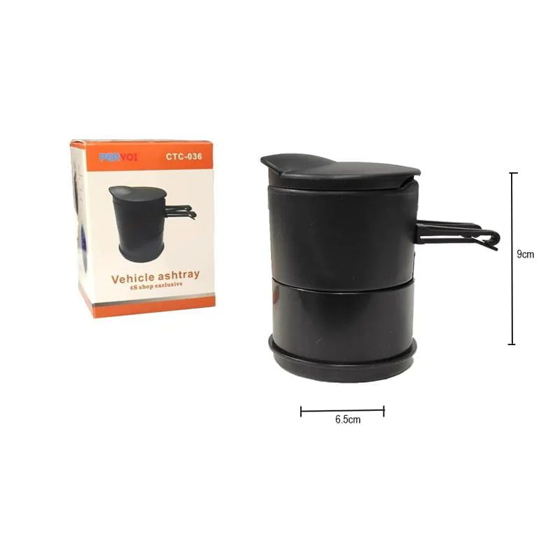 PerVoi Σταχτοδοχείο αυτοκινήτου με LED CTC-036 - Vehicle ashtray PerVoi